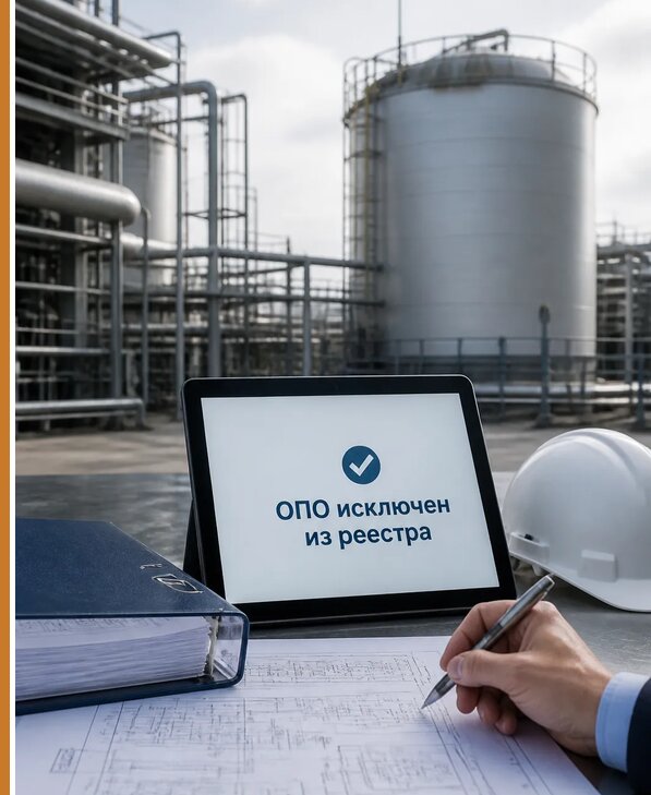 Исключение ОПО из госреестра в Бугульме от 30324 р. | Авеста ОТиПБ